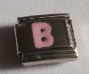 Letter B roze